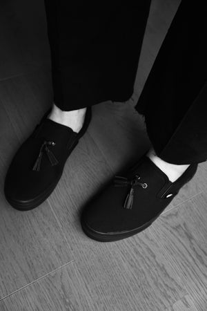 Tassel Slip-On Black