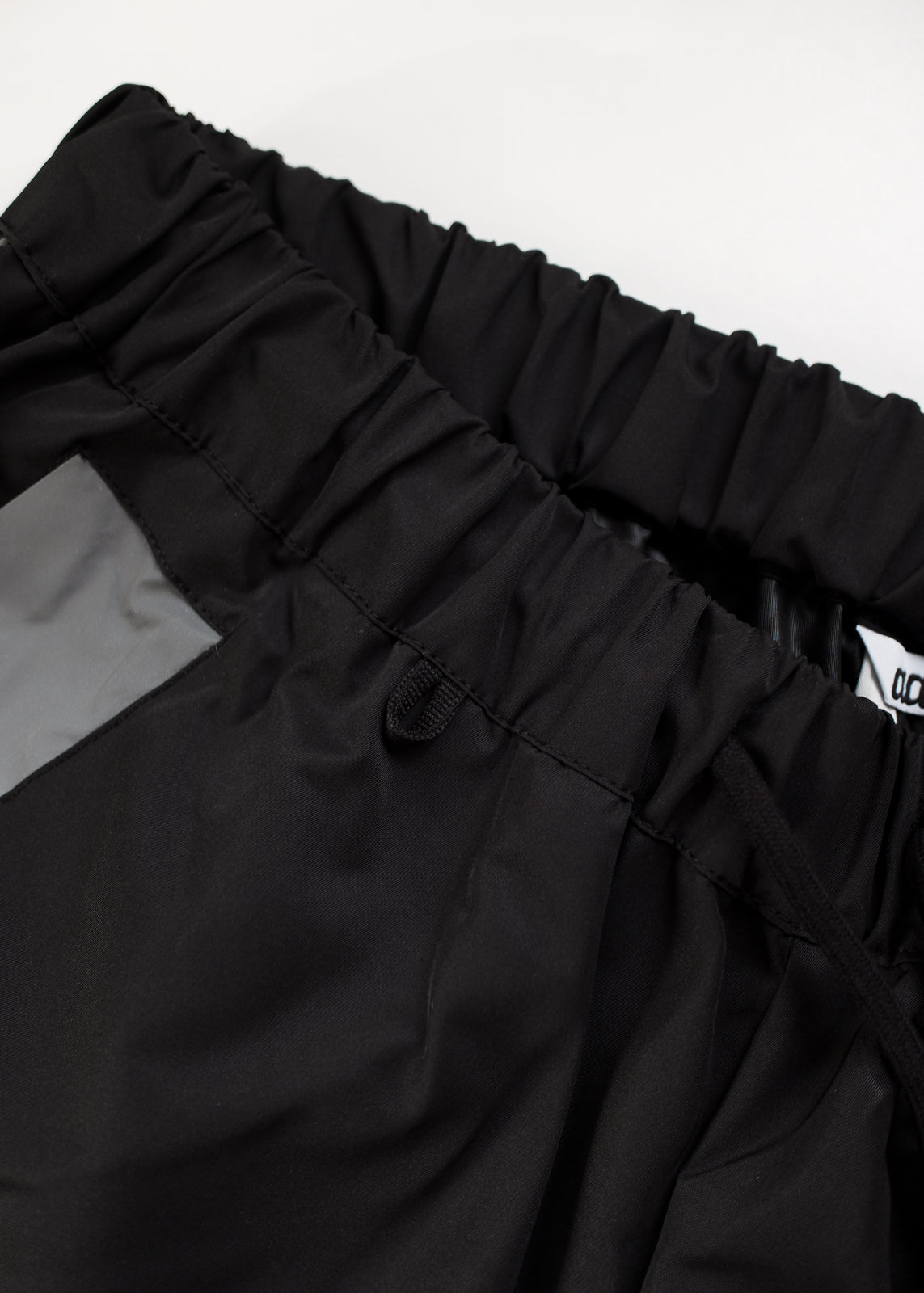 Piping Shorts Black