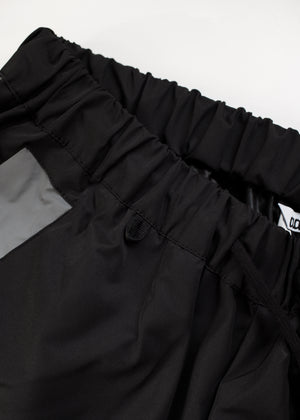 Piping Shorts Black