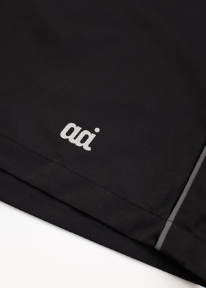 Piping Shorts Black