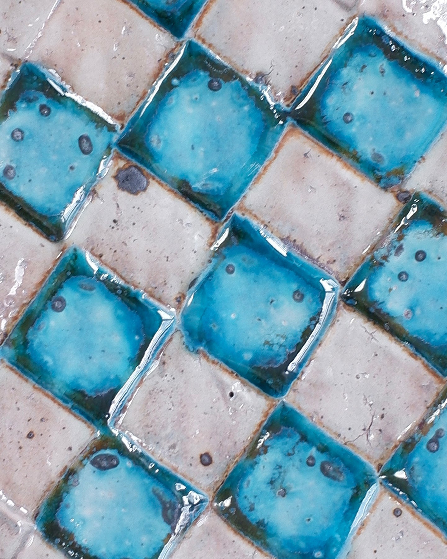 Ceramic Syunbougama Plates Triangular