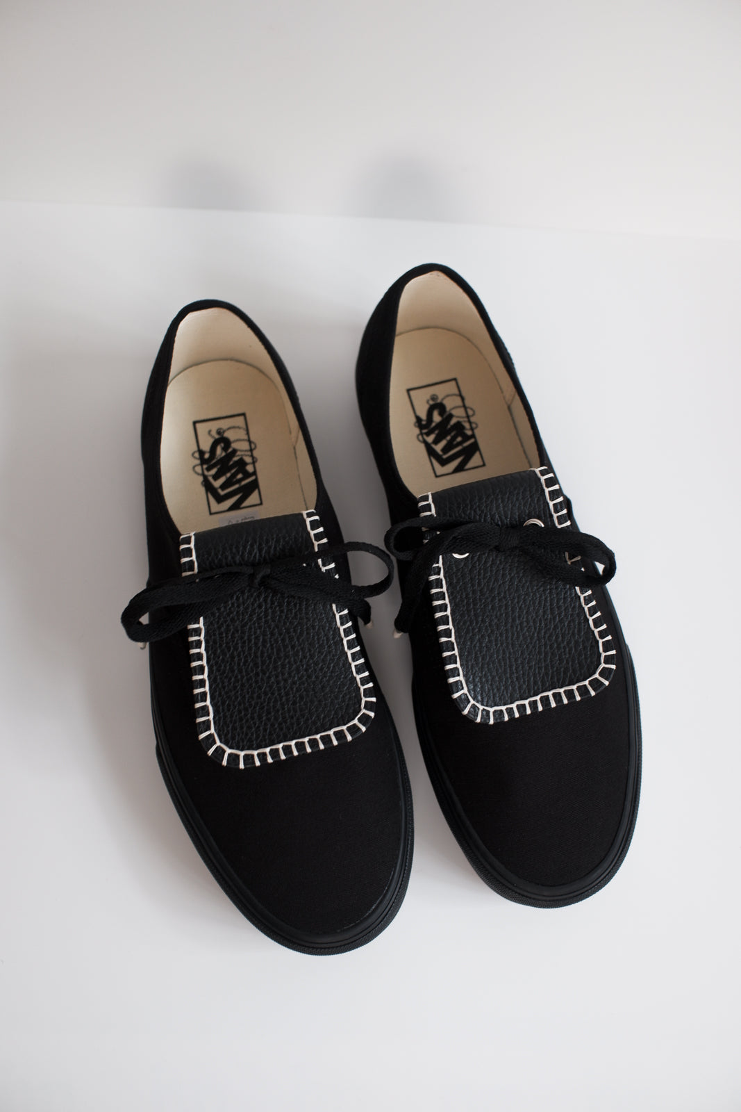 Laced Flap Stitched