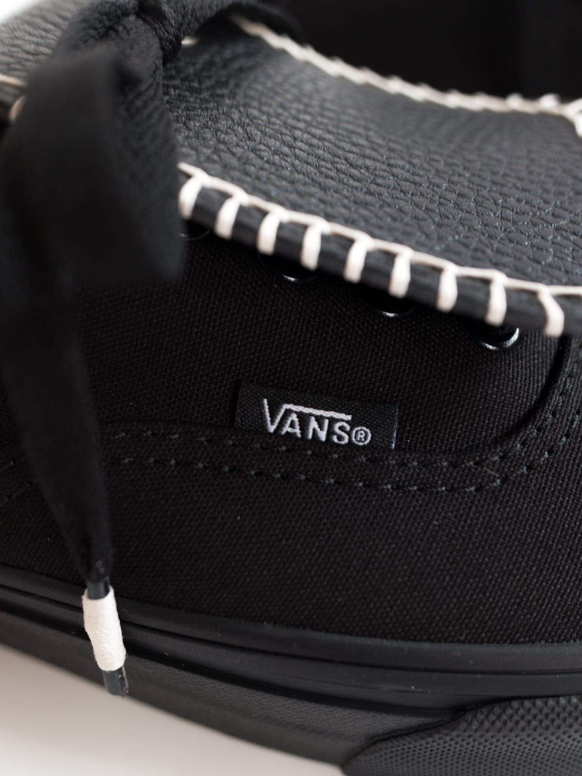 Laced Flap Stitched