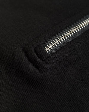 Zipup Sweater Black