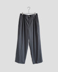 Elastic Wide Pants Grey