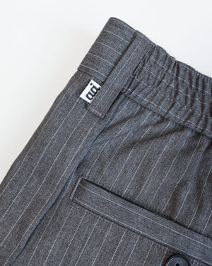 Elastic Wide Pants Stripes