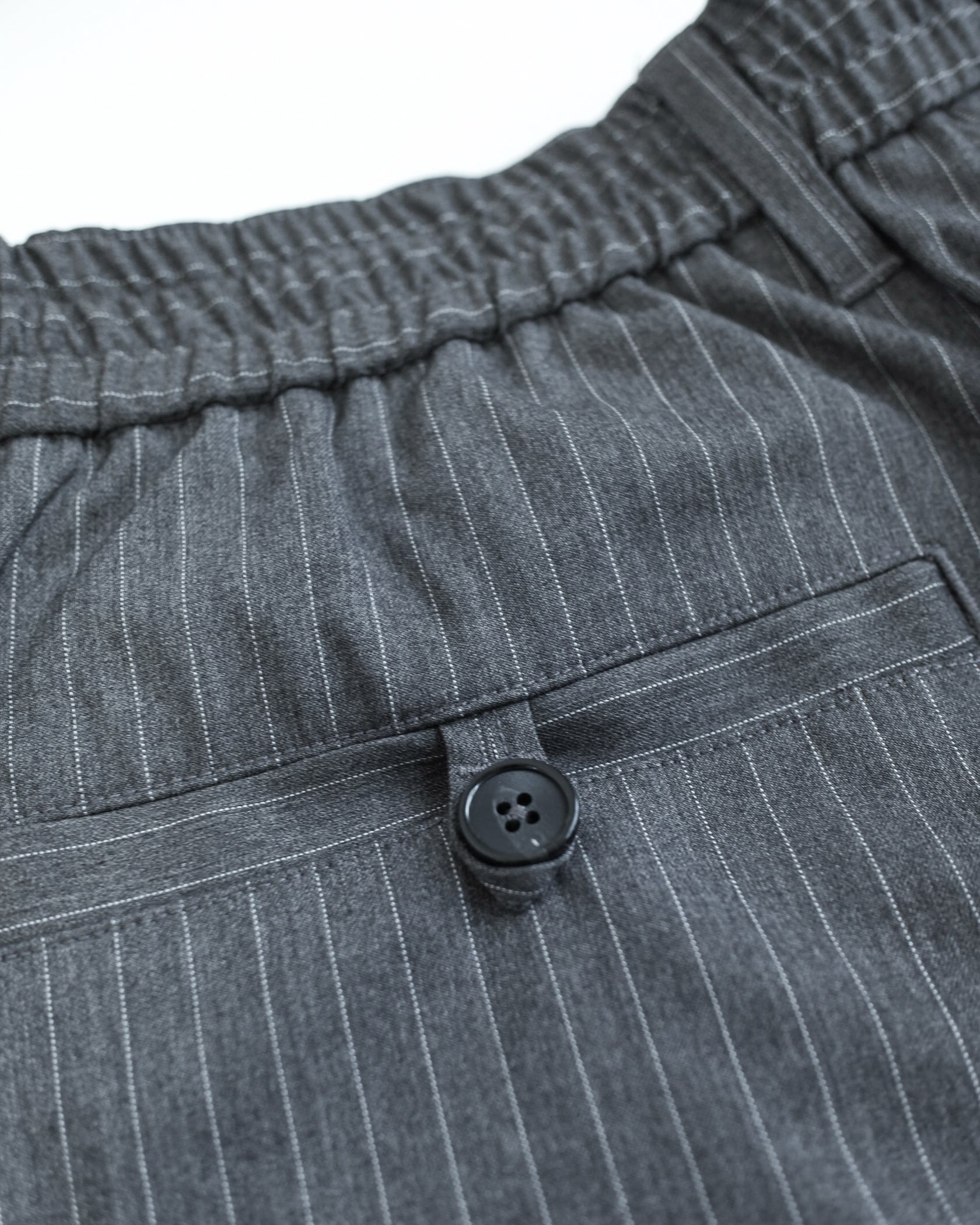 Elastic Wide Pants Stripes