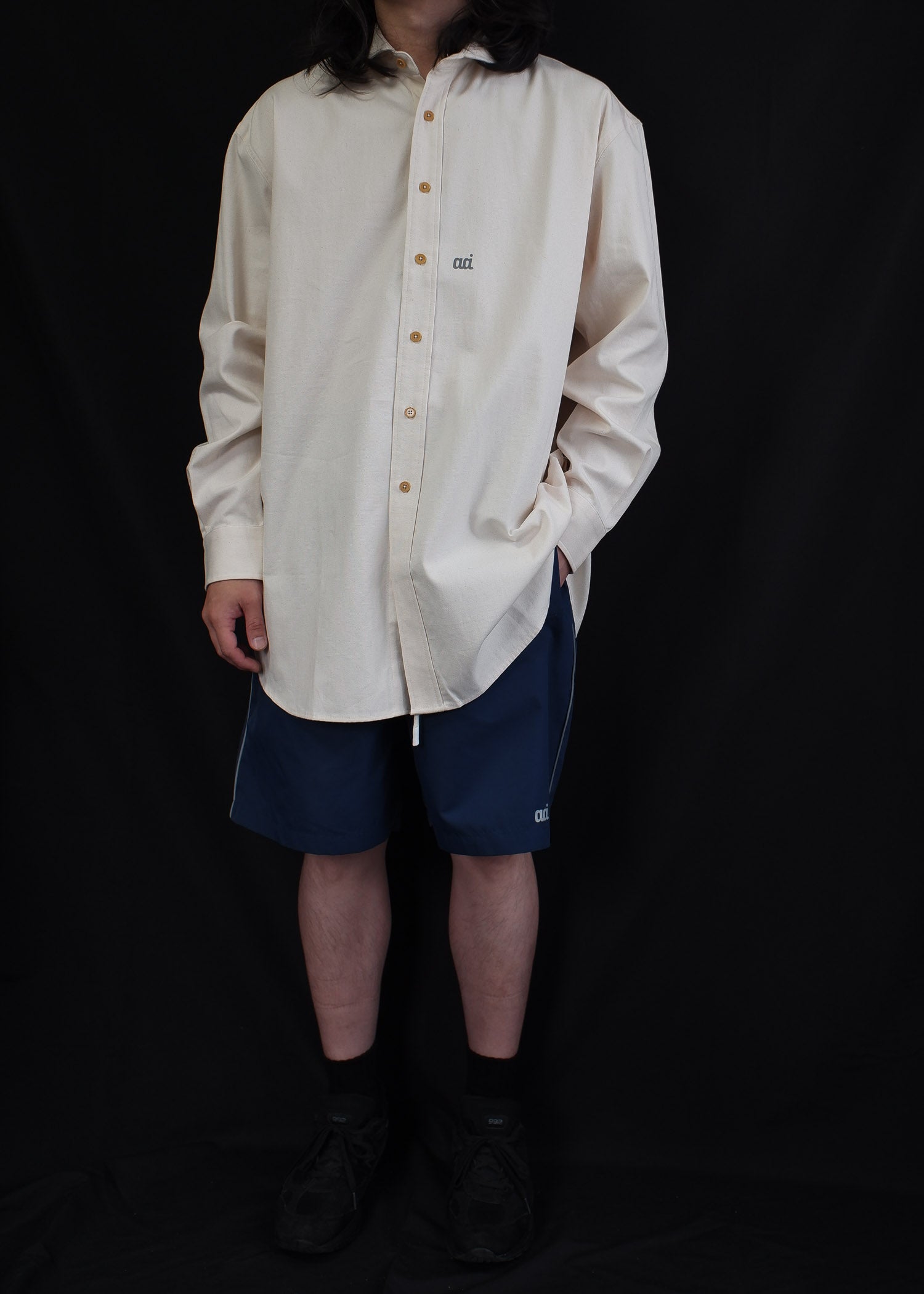 Wide Shirt Cream