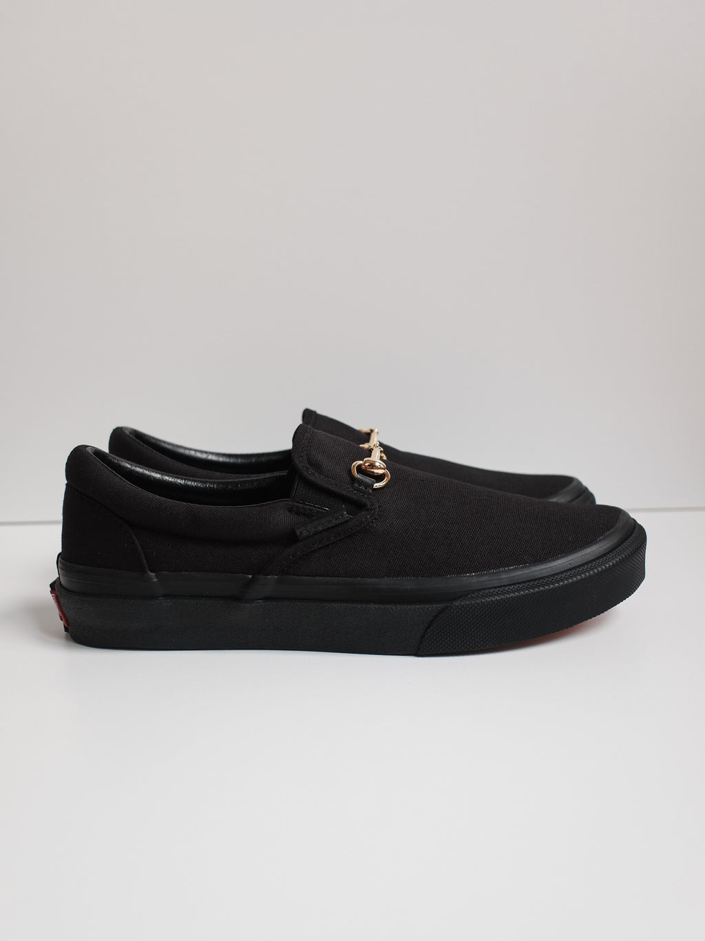 Horsebit Slip-On Black