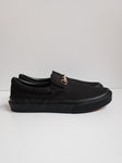 Horsebit Slip-On Black