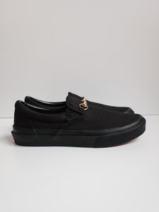 Horsebit Slip-On Black