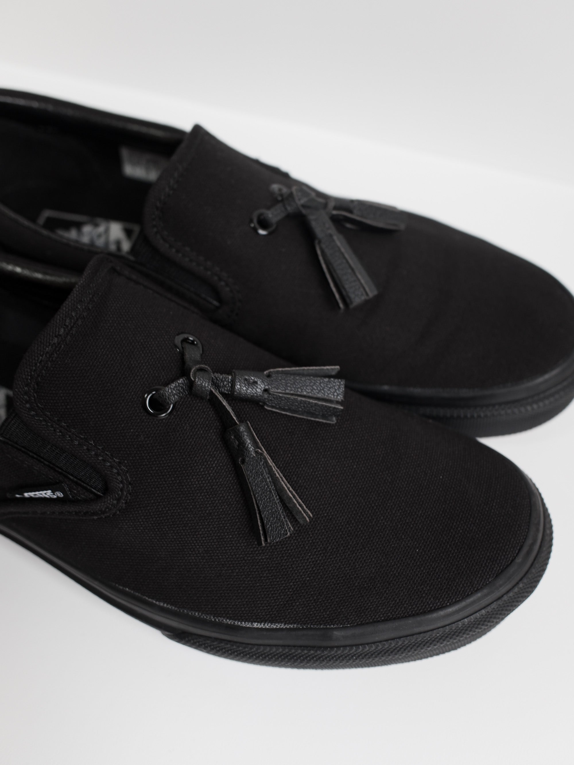 Tassel Slip-On Black
