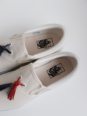 Tassel Slip-On Off White