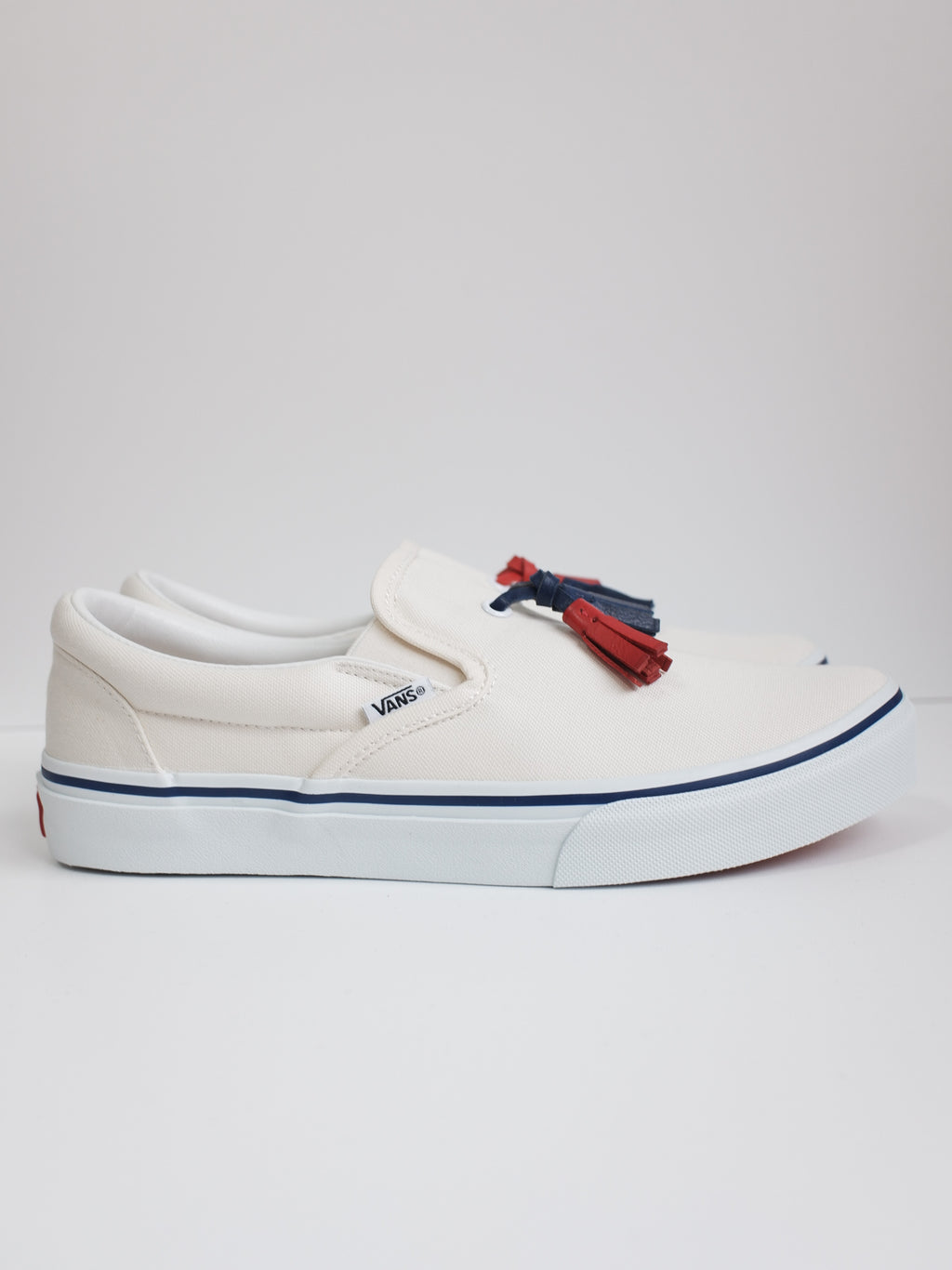 Tassel Slip-On Off White