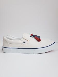 Tassel Slip-On Off White