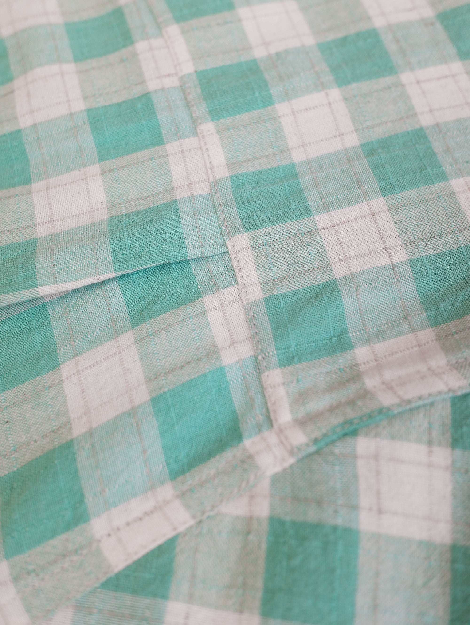 Checkered Shirt Green