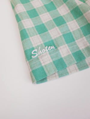 Checkered Shirt Green