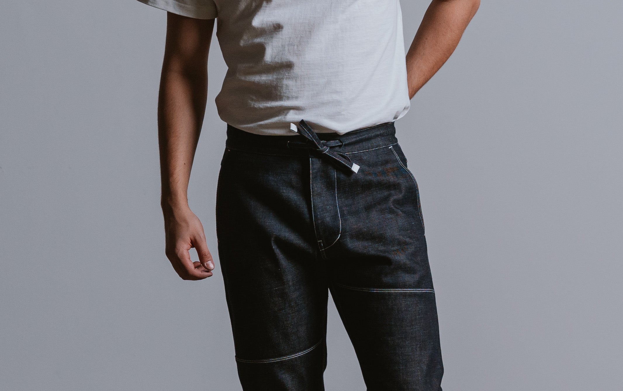 F. CLASSIC Drawstring Denim