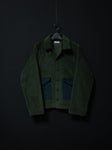 Corduroy Patched Jacket (Green)