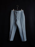 Relaxed Center-Stitched Drawstring Trousers