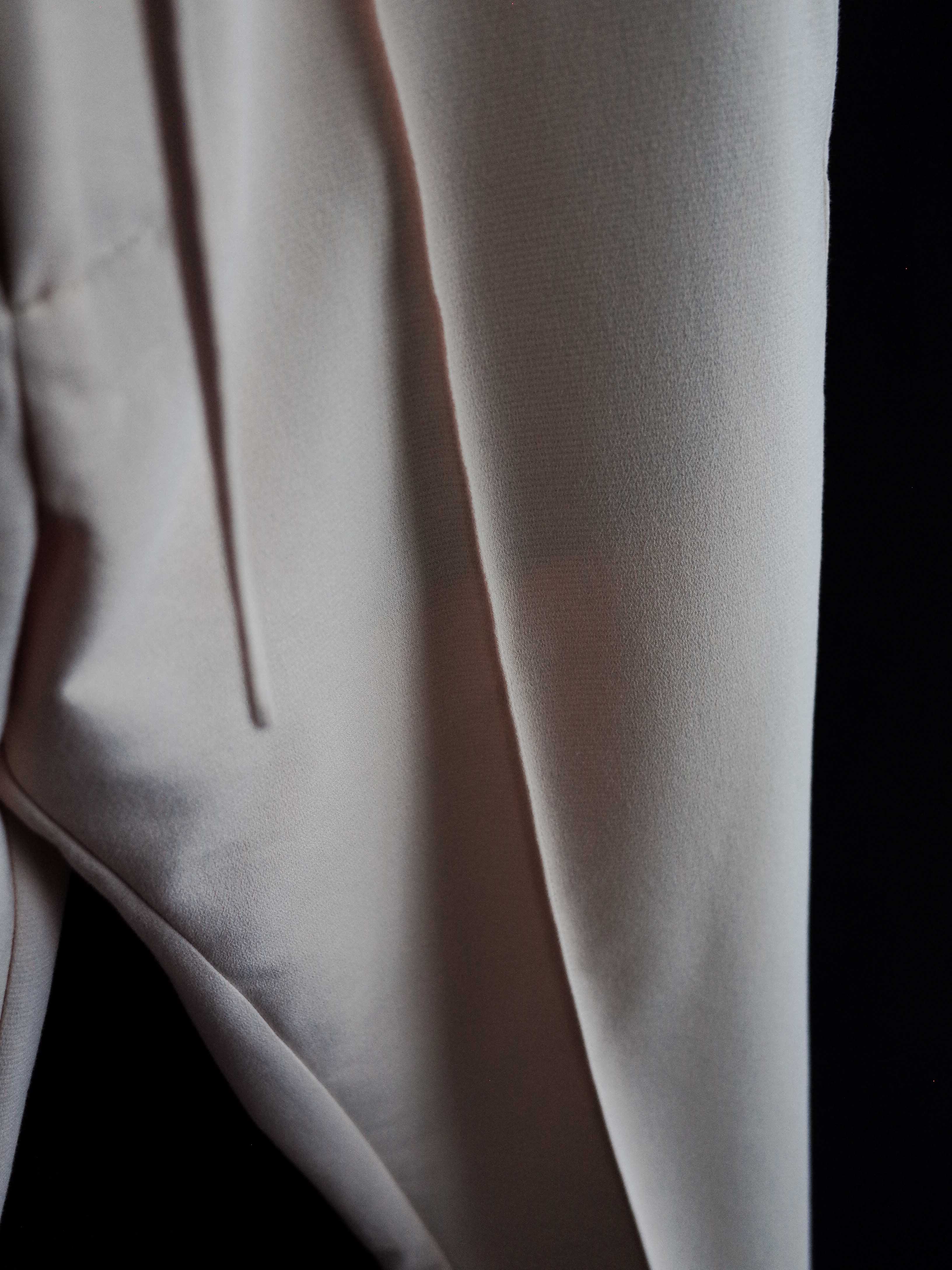 Relaxed Center-Stitched Drawstring Trousers