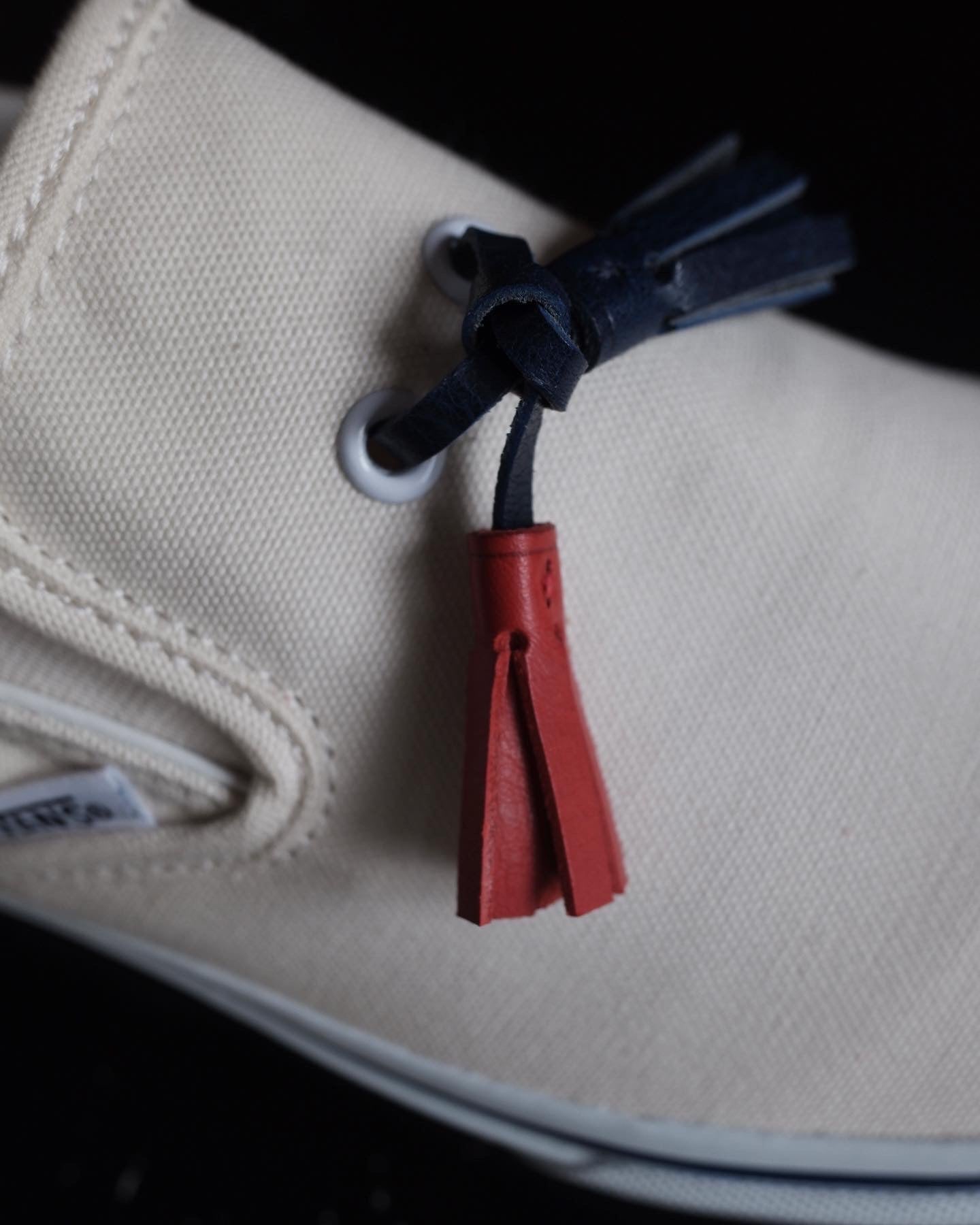 Tassel Slip-On Off White