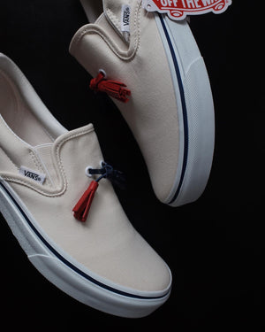 Tassel Slip-On Off White
