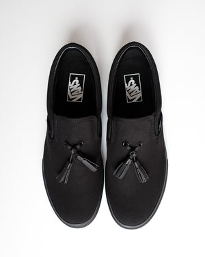 Tassel Slip-On Black