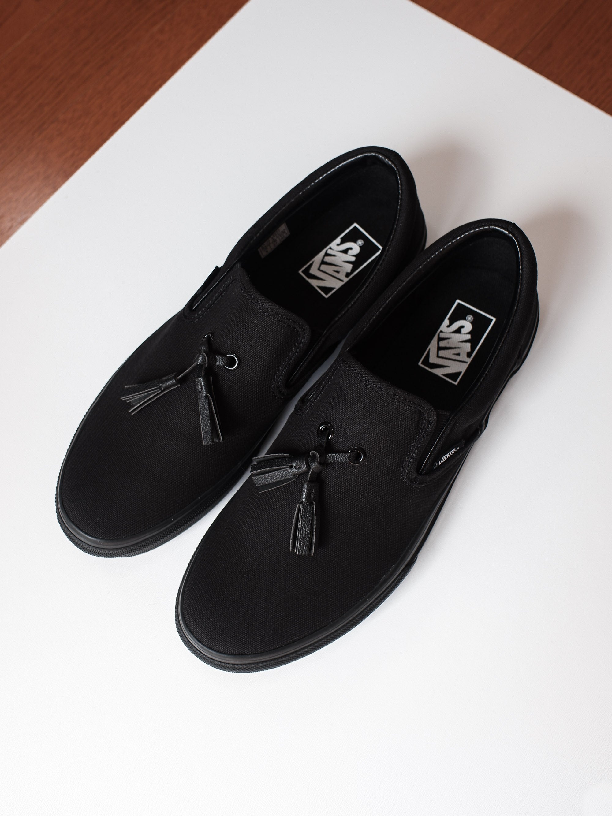 Vans tassel slip on discount