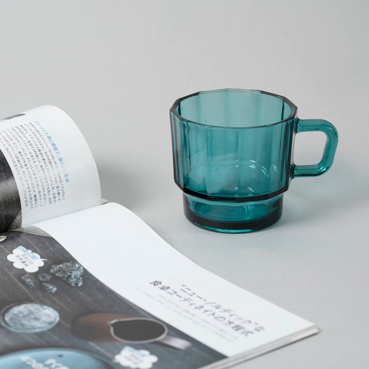 W Glass Blue