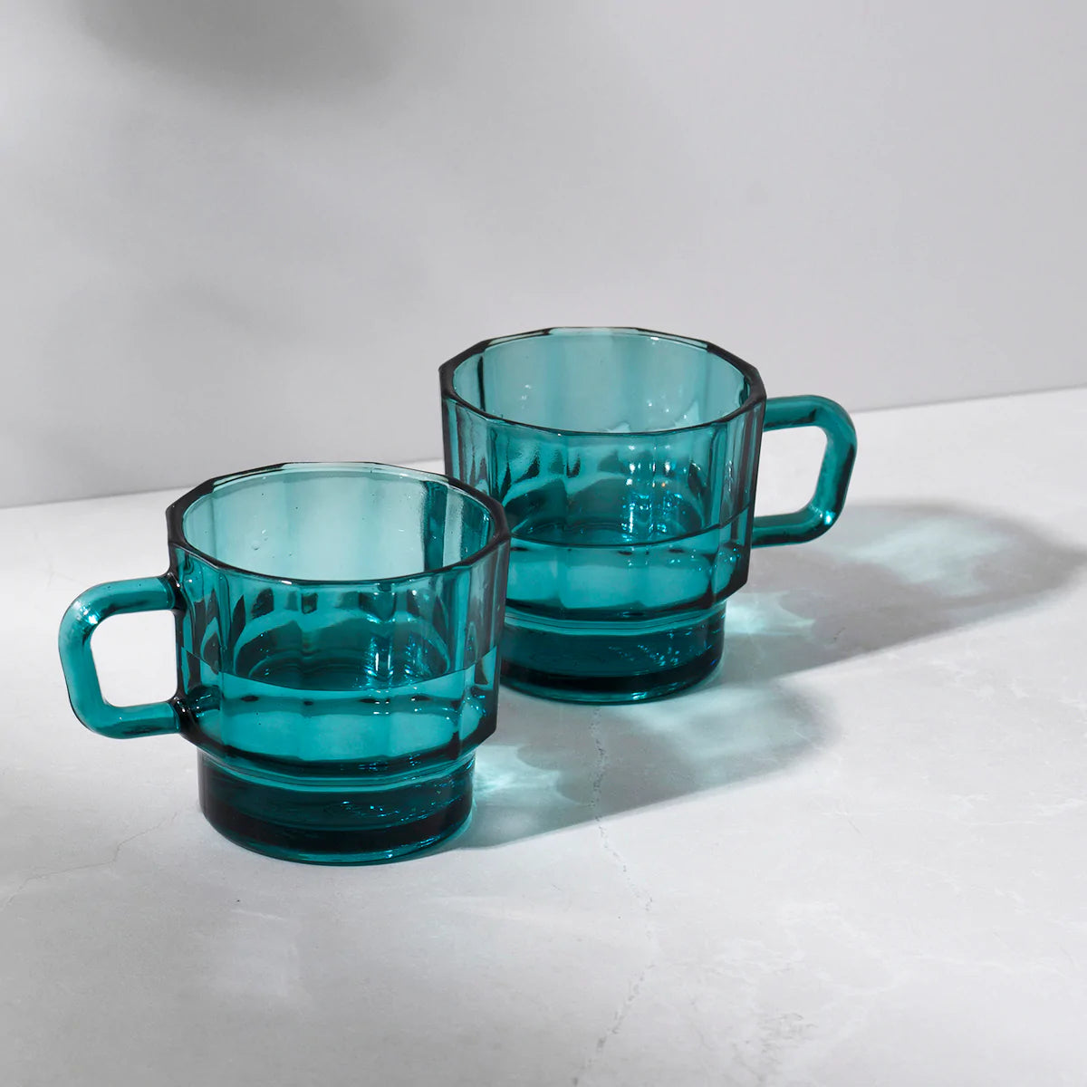W Glass Blue