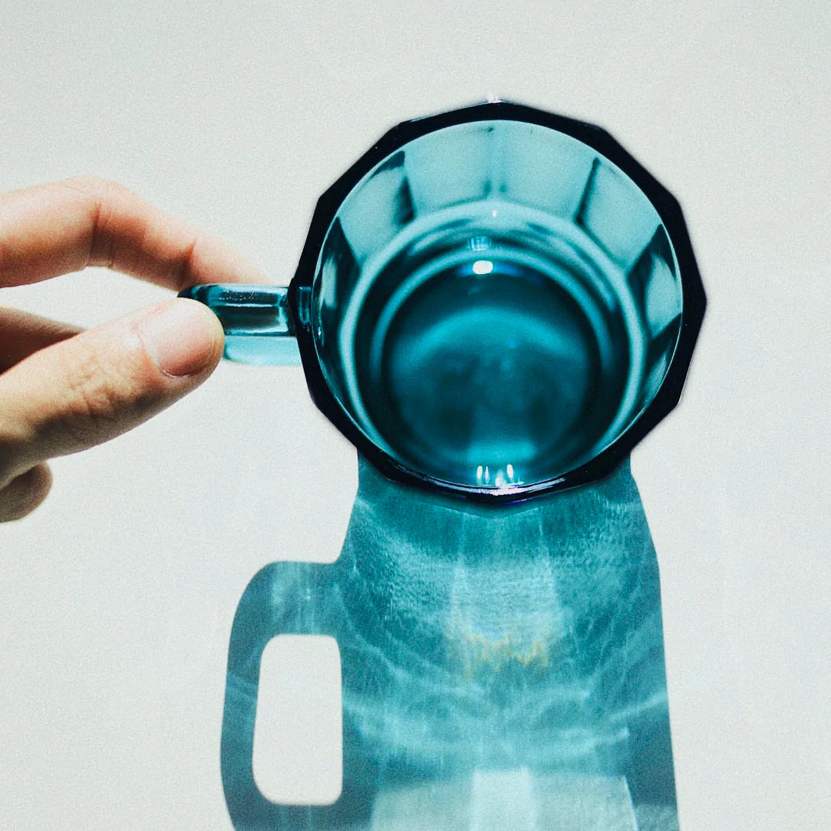 W Glass Blue