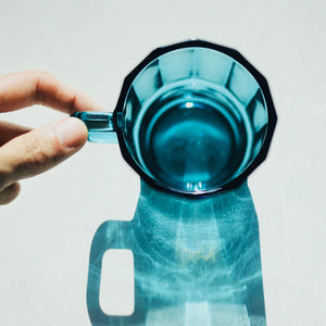 W Glass Blue