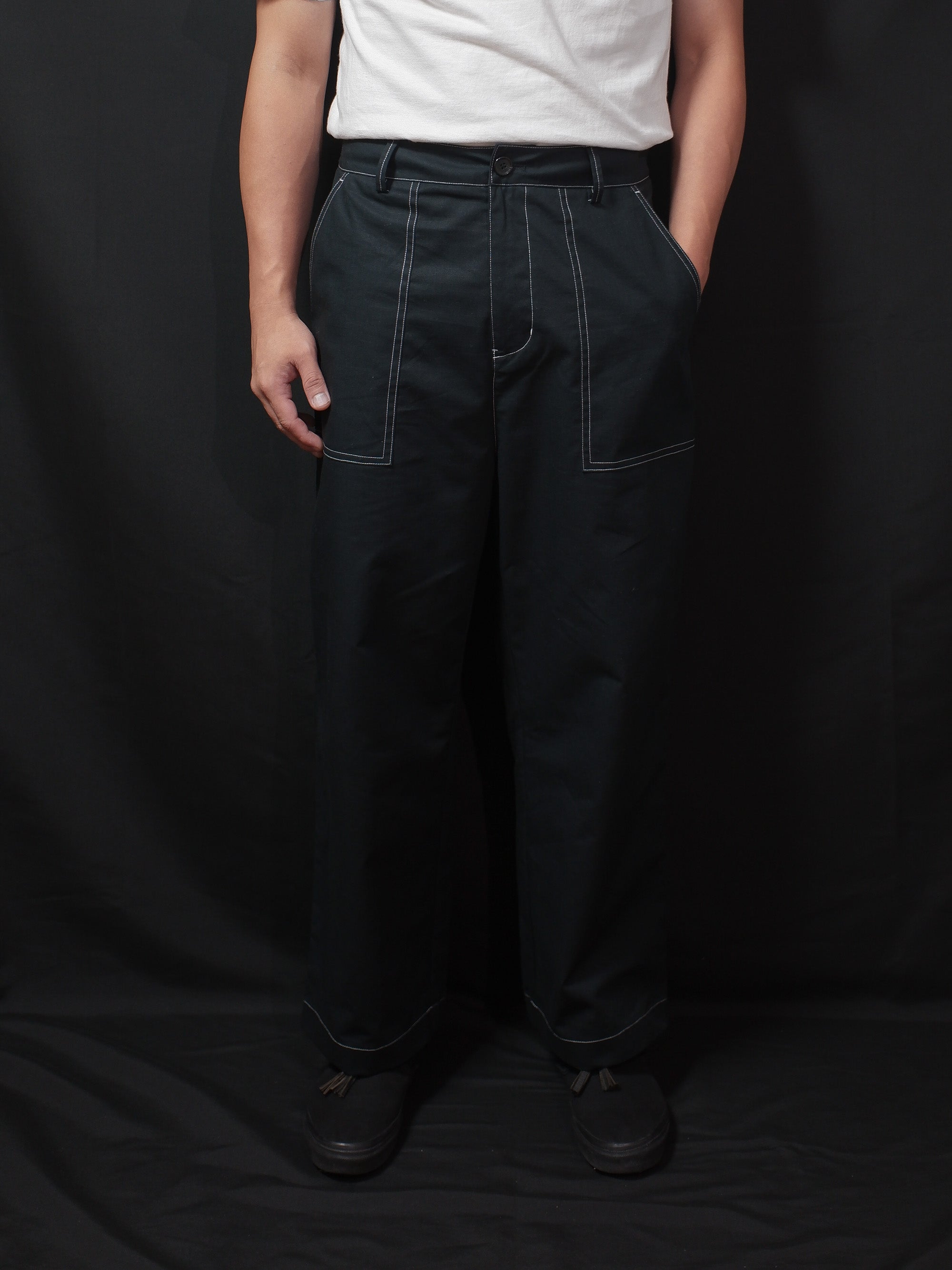 Ripstop Pants (Black)