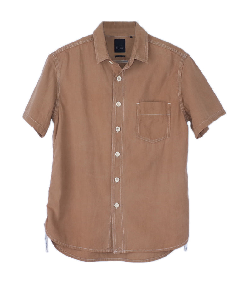 Brown Cotton Shirt