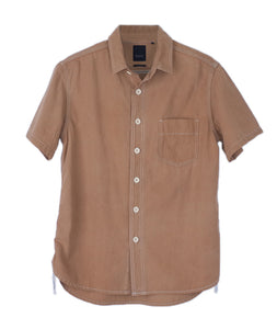 Brown Cotton Shirt