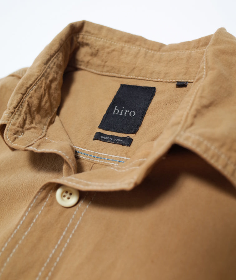 Brown Cotton Shirt