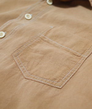 Brown Cotton Shirt