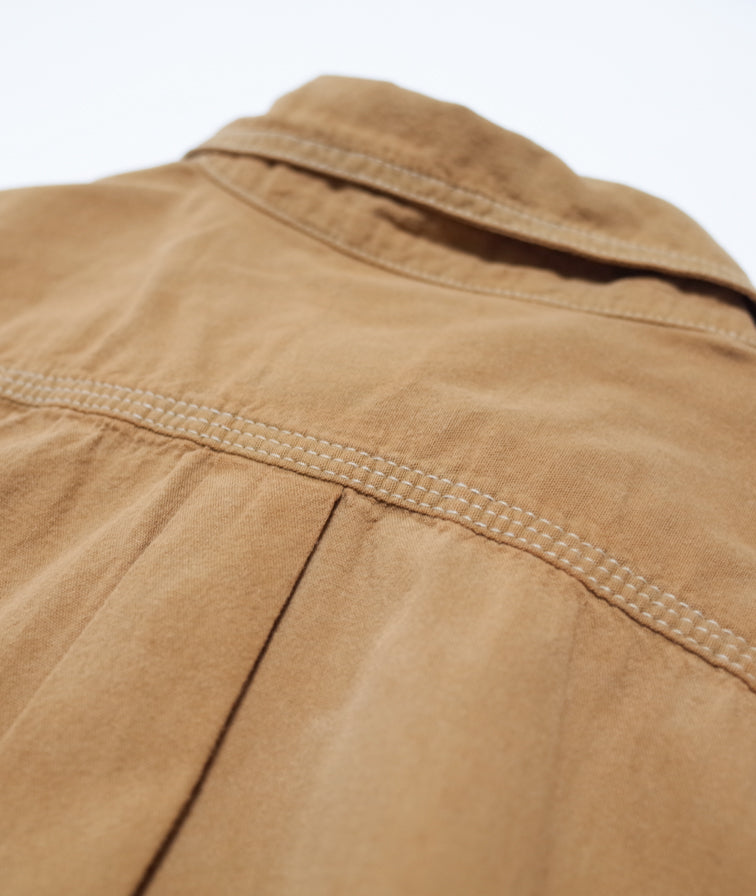 Brown Cotton Shirt