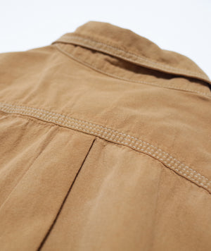 Brown Cotton Shirt