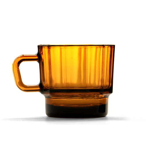 W Glass and Coffee Set