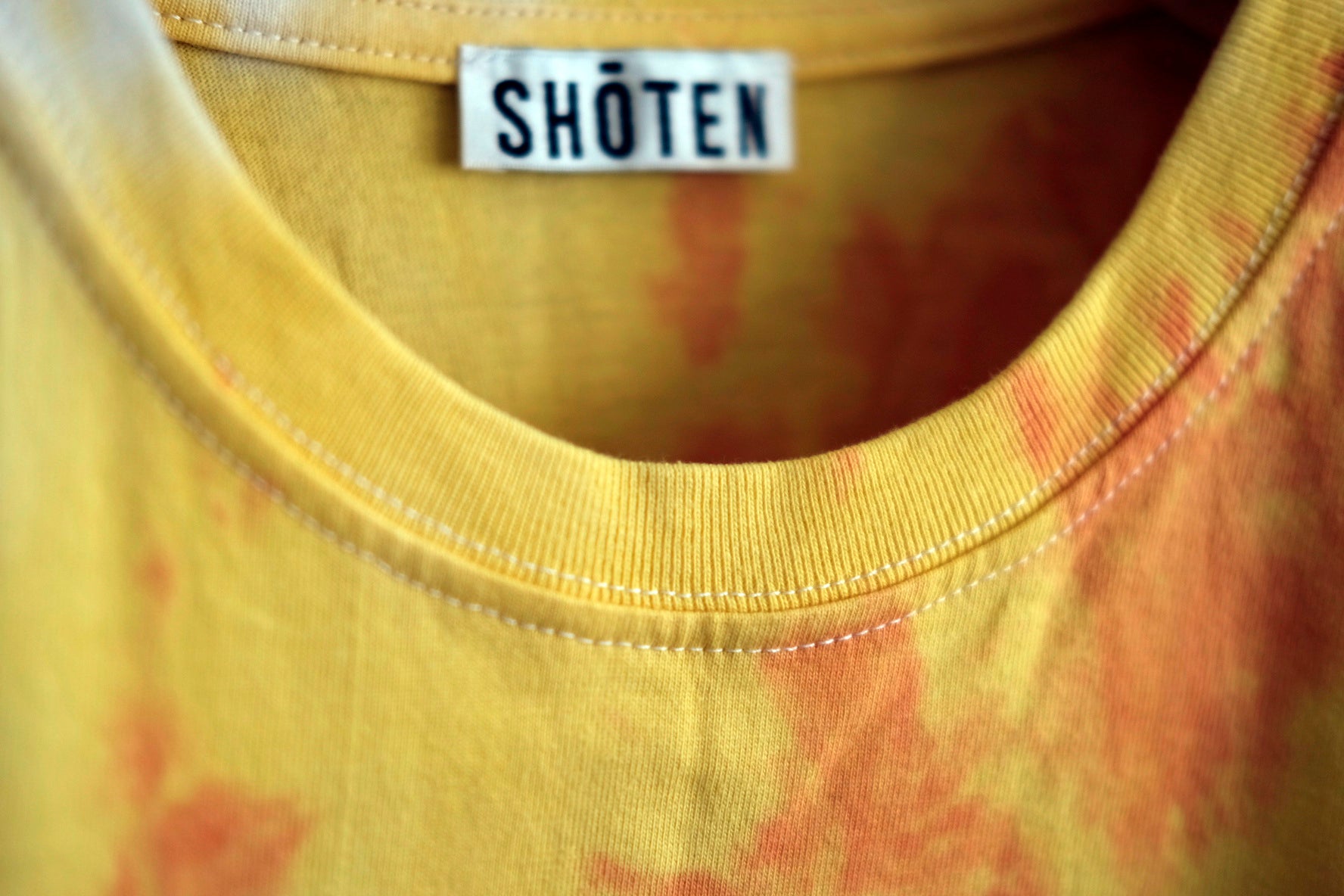 Tie-Dyed Tee Yellow