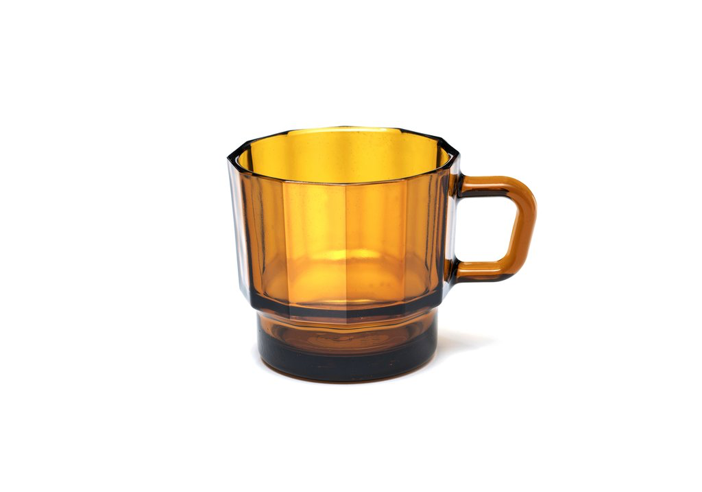 W Glass and Coffee Set