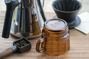 W Glass and Coffee Set
