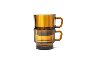 W Glass and Coffee Set