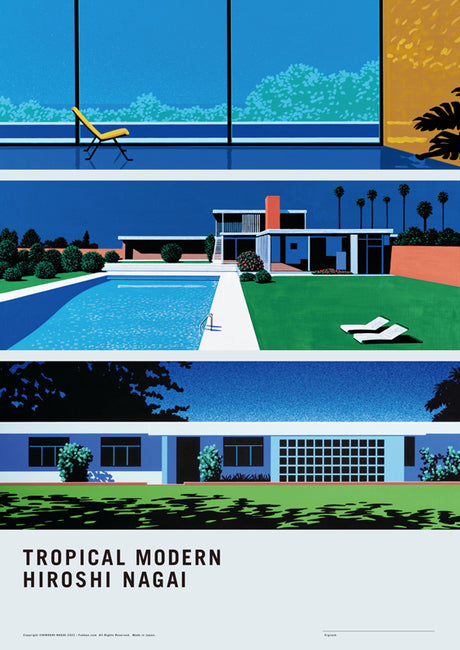 Tropical Modern Poster Side B