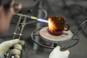 W Glass and Coffee Set