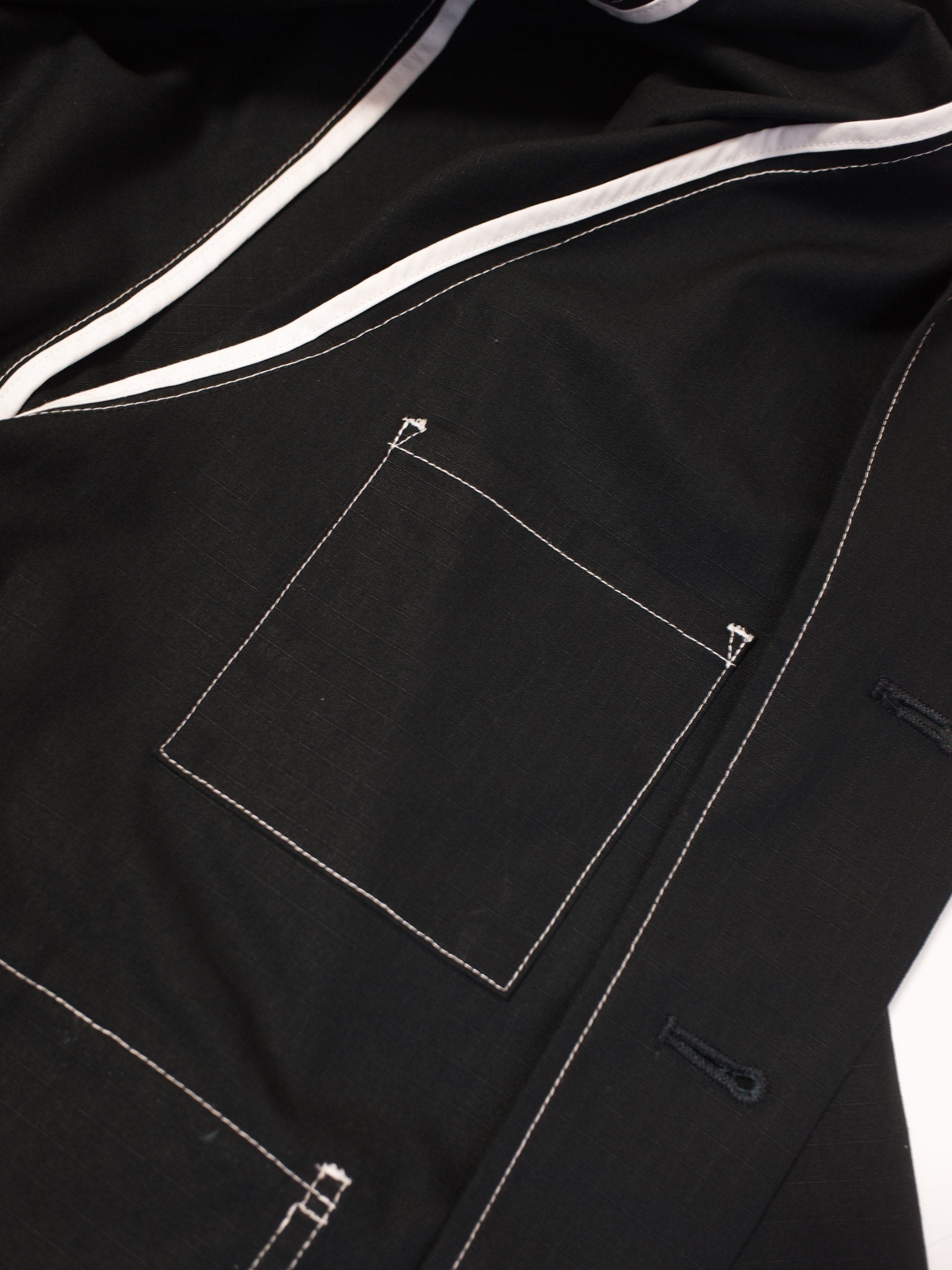 5 Pockets Ripstop Jacket (Black)
