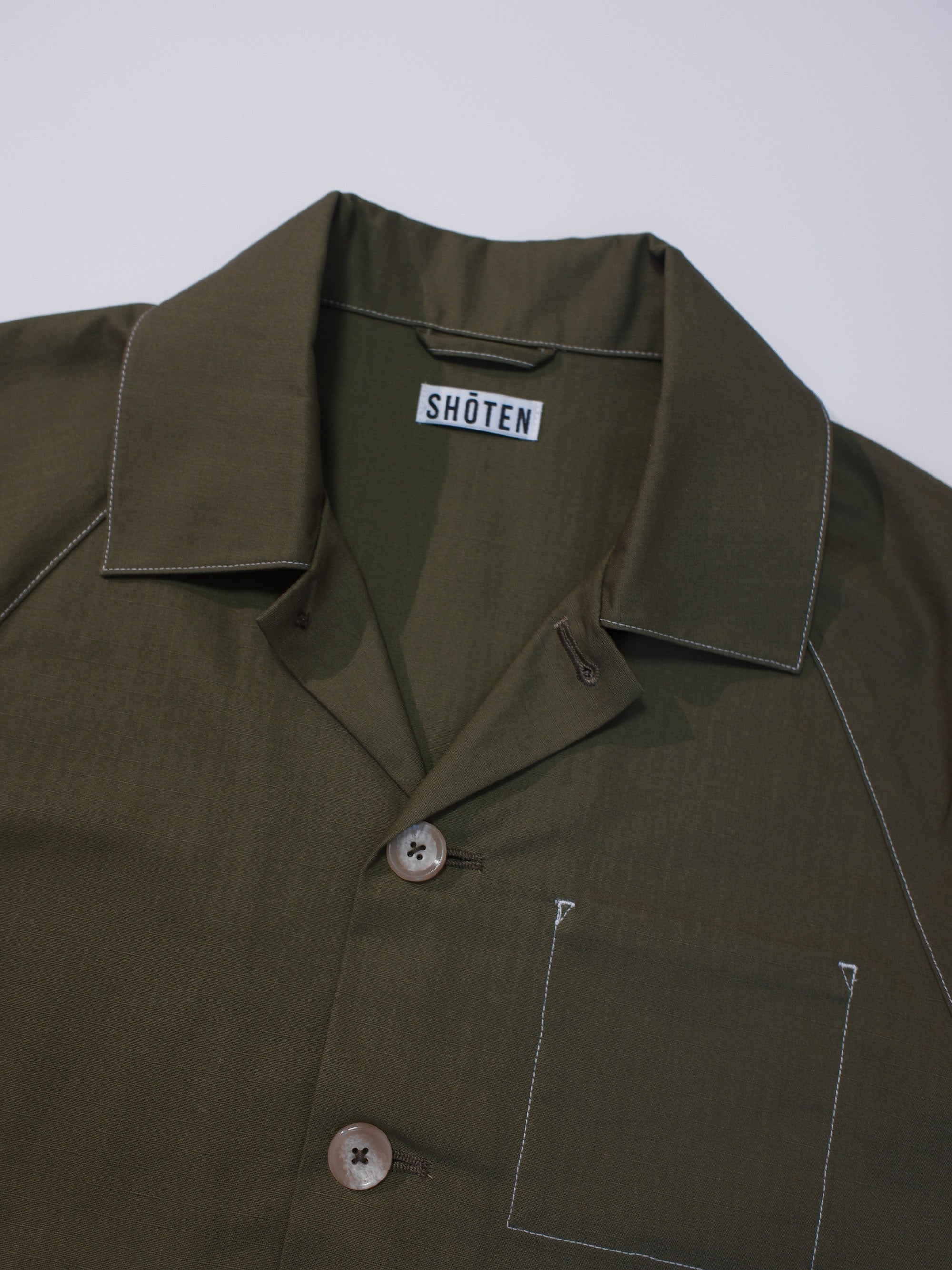 5 Pockets Ripstop Jacket (Olive)