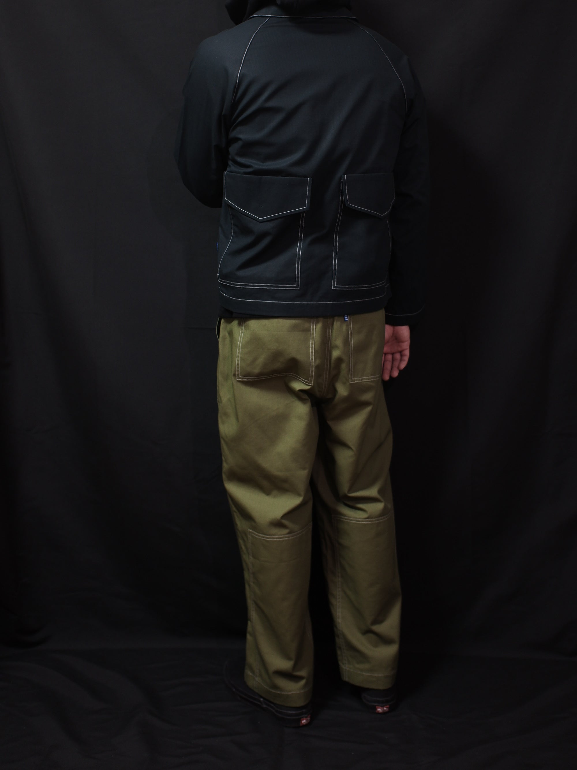 5 Pockets Ripstop Jacket (Black)